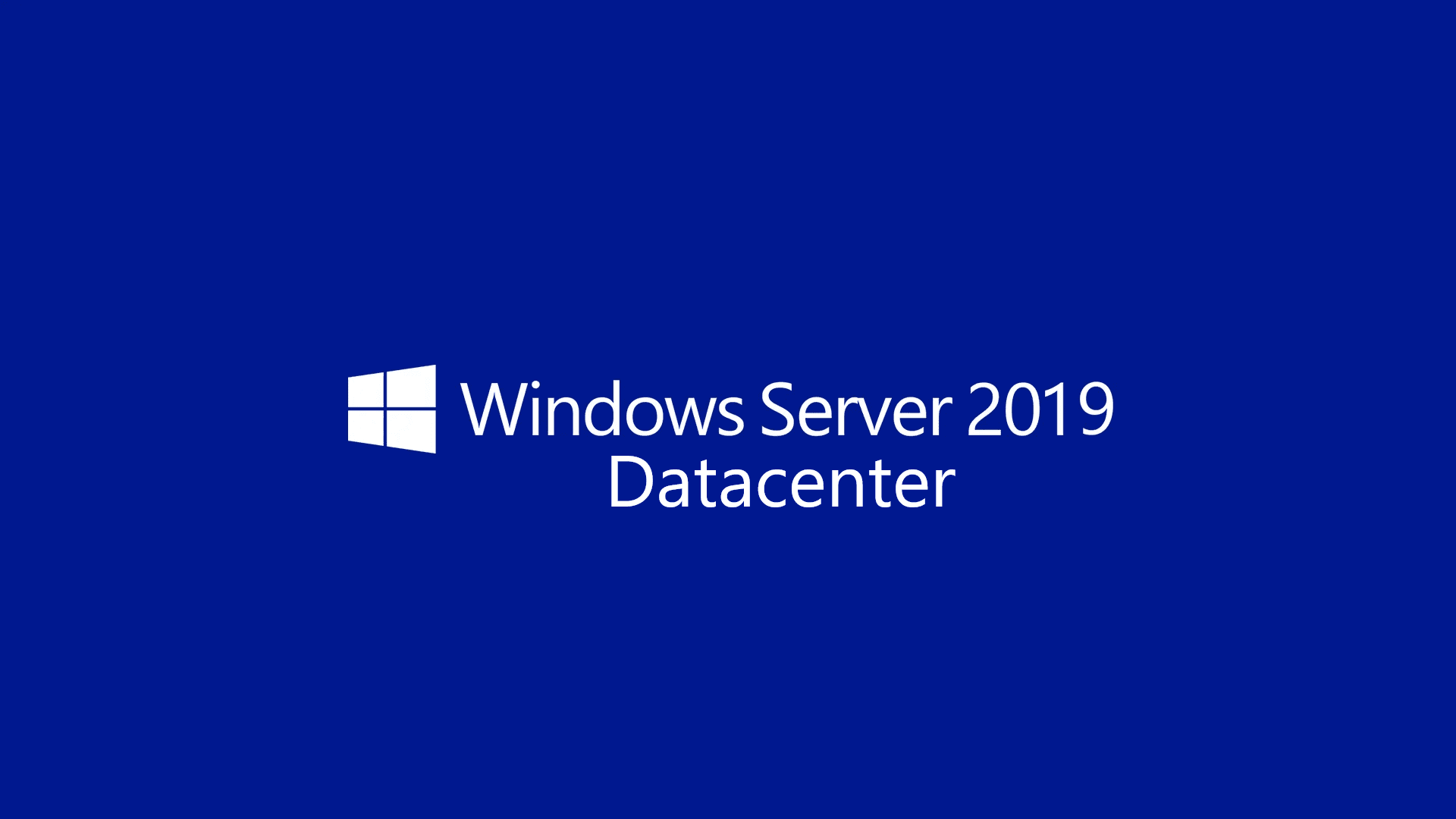 Windows Server 2019 Datacenter