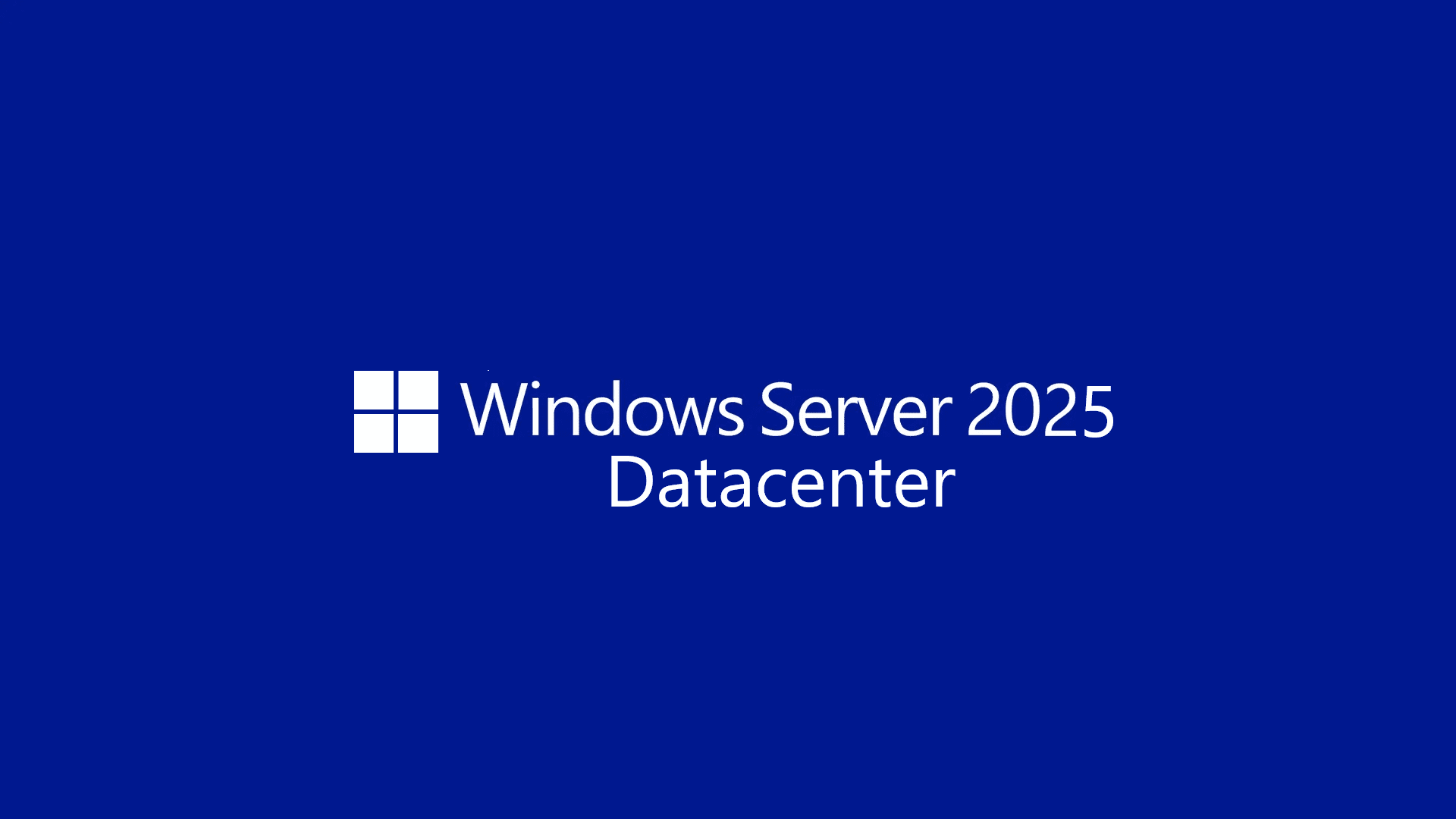 Windows Server 2025 Datacenter